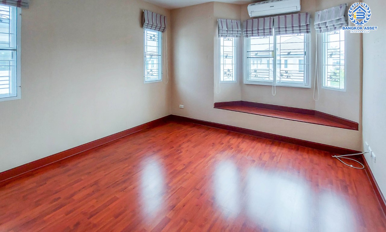 *****บ้านเดี่ยวมือสองนนทบุรี ห้องมุม! ม.ชวนชื่นโมดัส รัตนาธิเบศร์-ท่าอิฐ หลังใหญ่ เนื้อที่ 60.9 ตร.ว. ฟังก์ชัน 3 ห้องนอน 3 ห้องน้ำ 2 ที่จอดรถ แถมแอร์ 2 เครื่อง ต่อเติมครบพร้อมอยู่ บนทำเลโซนเมืองเชื่อมต่อ ถ.รัตนาธิเบศร์ และถ.ราชพฤกษ์ ใกล้รถไฟฟ้าสถานี "ไทรม้า"